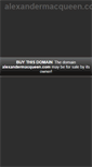 Mobile Screenshot of alexandermacqueen.com